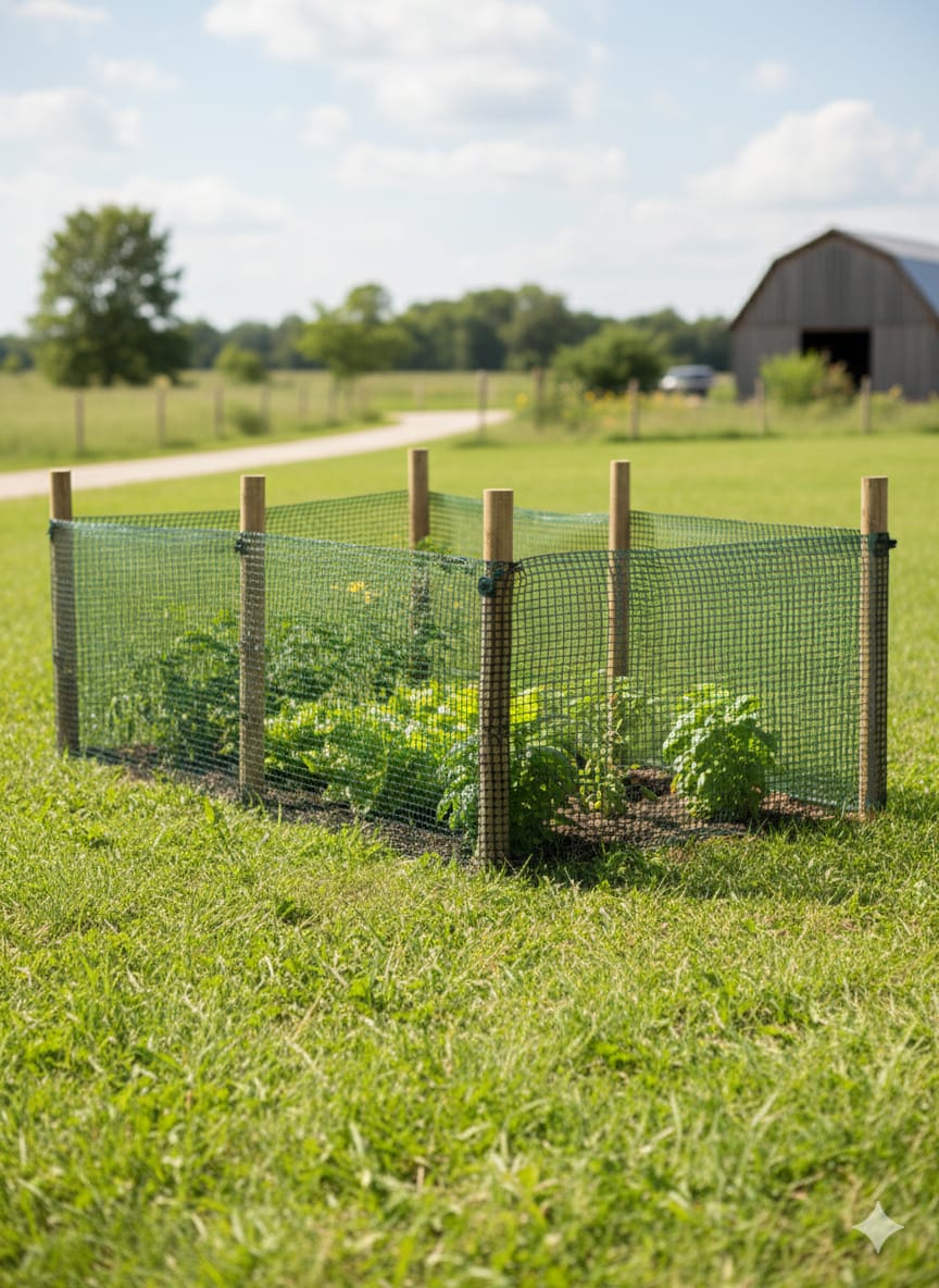 Garware Fencing Net – High-Quality Virgin HDPE Net for Farms, Gardens & Boundaries