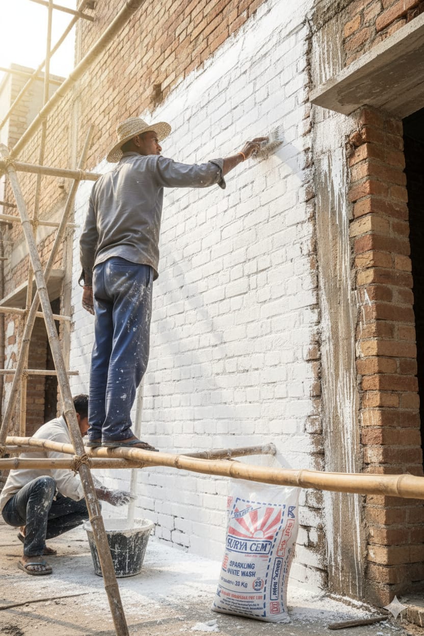 Surya Cem Lime – India’s Only ISI-Certified White Lime Wash