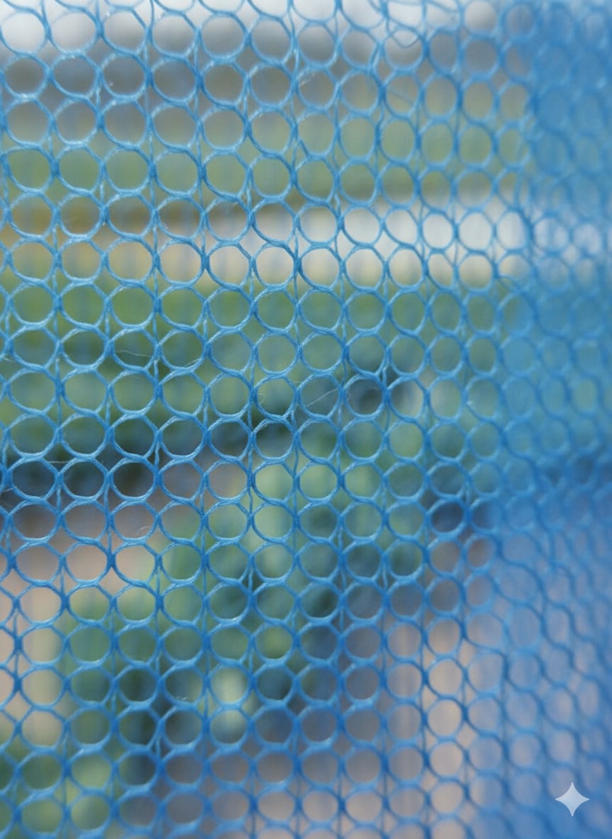 Four Turtle Fish Net (4ft x 45m) – Heavy-Duty Nylon Fishing Net for Ponds, Lakes & Fish Farms